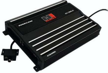 Modulo Amplificador Hurricane H1 360.4 1440wrms 2/3/4 Canais