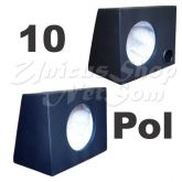Caixa Selada Ou Dutada Automotiva Para Subwoofer 10